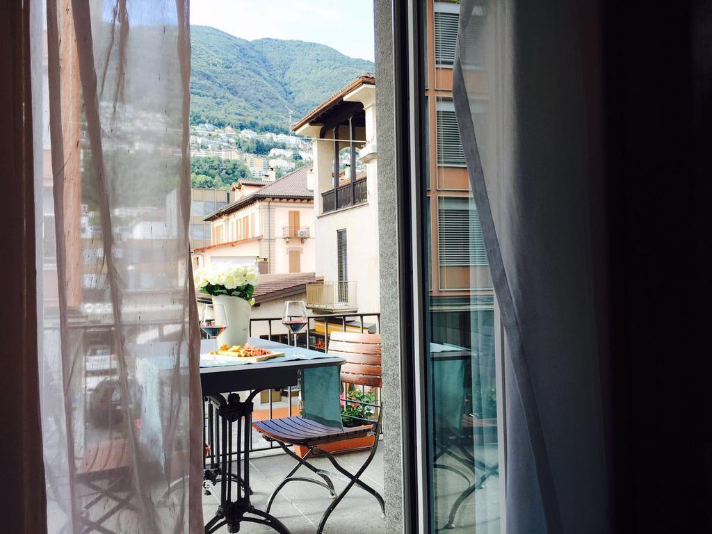 Bottega Del Vino Guesthouse 洛迦诺 外观 照片